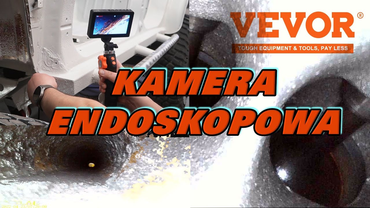 Kamera endoskopowa Vevor YouTube