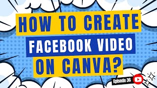 How to create FACEBOOK VIDEO using Canva? #canva #howto #facebookpost #facebookvideo #videocontent