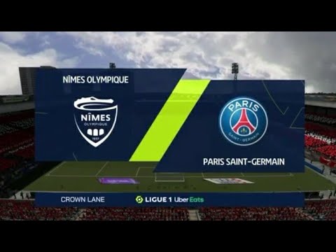 FIFA 21 : Ligue 1 Uber Eats : N.O. - PSG - YouTube