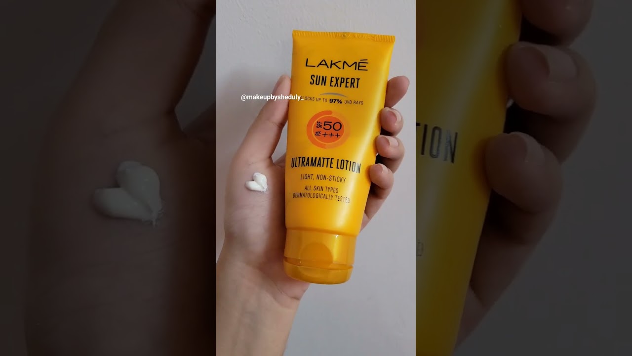Lakme Sun Expert Ultramatte Lotion 🧡☀️ 