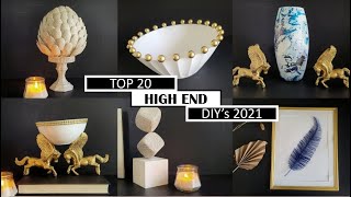 ⭐ TOP 20 BEST High End DIY Ideas on a BUDGET, Affordable + Easy DOLLAR TREE 2021