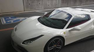 Ferrari 488 spider tunnel sound -