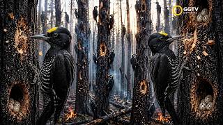 Black-backed Woodpecker: 95 Days From Egg To Survivor | Full Life Cycle