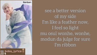 BAMBAM - Ribbon (easy romanized lyrics) o(〃＾▽＾〃)o