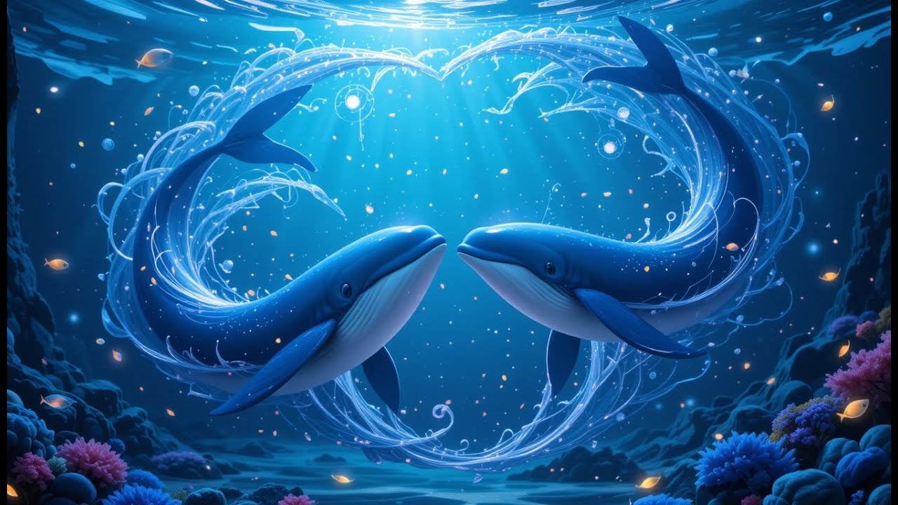 Whales Go Dancing Under the Moon Rhyme Song | Popular Nursery Rhyme & Lyrics for Kids