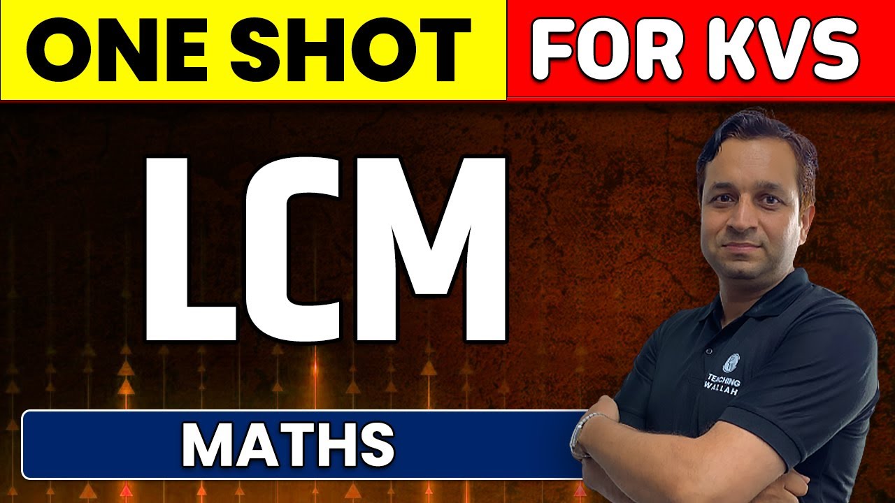 LCM in 1 Shot | Maths for KVS 2022-23 - YouTube