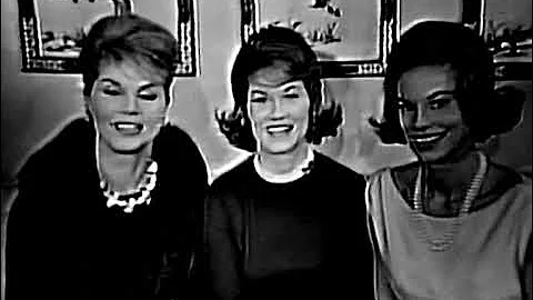 THE McGUIRE SISTERS interview on Person to Person,...