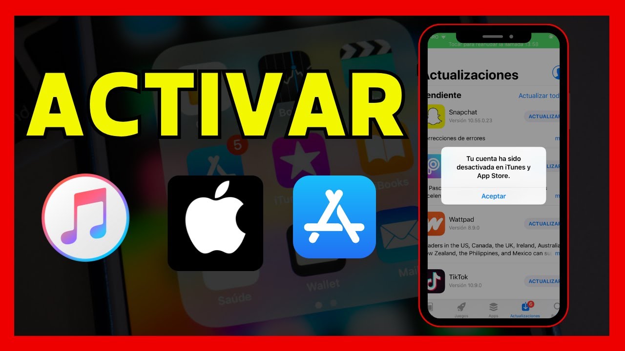 Como Activar Mi Cuenta En Itunes Y App Store