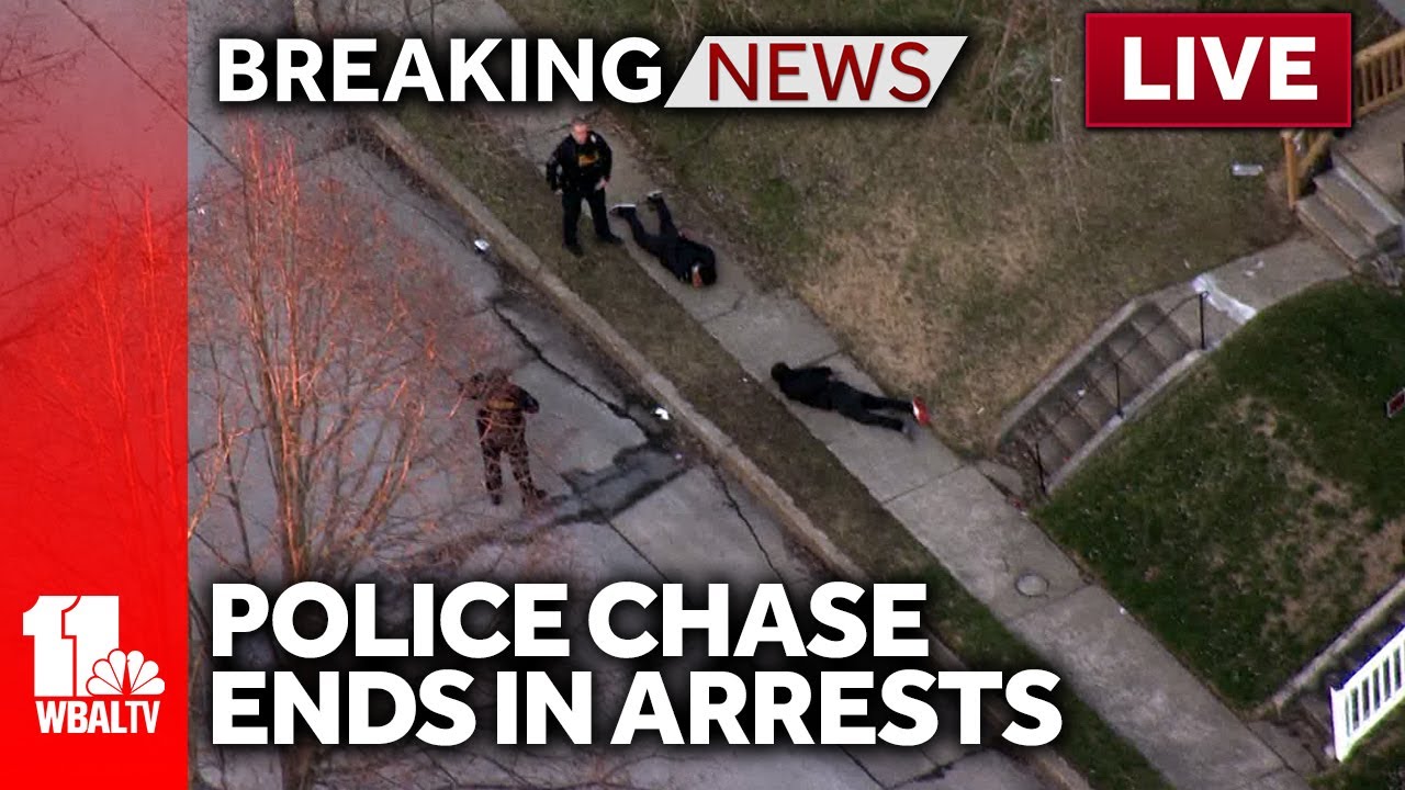 LIVE: SkyTeam 11 is over a police pursuit in NE Baltimore - wbaltv.com