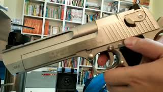 ALC STAINLESS DESERT EAGLE .50 shooting test