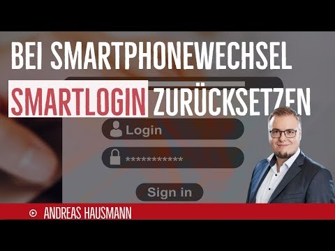 PIN vergessen oder Smartphone gewechselt? - einfach den SmartLogin zurücksetzen