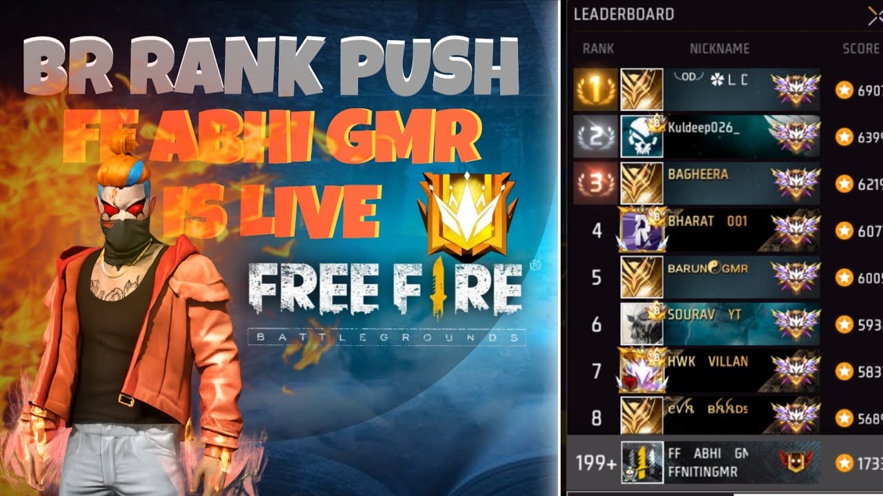 🔴 FREE FIRE LIVE 🔥 1 VS 4 CLUTCH 😱 | RANK PUSH TO HEROIC 🏆 | CUSTOM ...