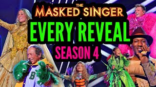 Every Masked Singer Reveal This Season 4 - @MaskedSingerFOX