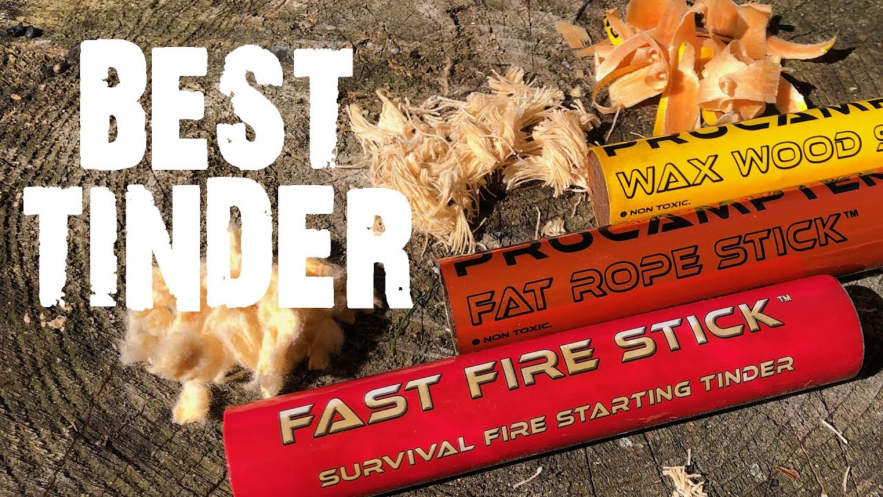 2pk Rapid Fire Starter Tinder Procamptek Fast Fire Stick