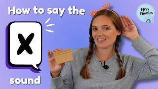 How to say the 'x' Sound | Early Phonics | No Letter Shown | British Teacher | Speech Sound Practice