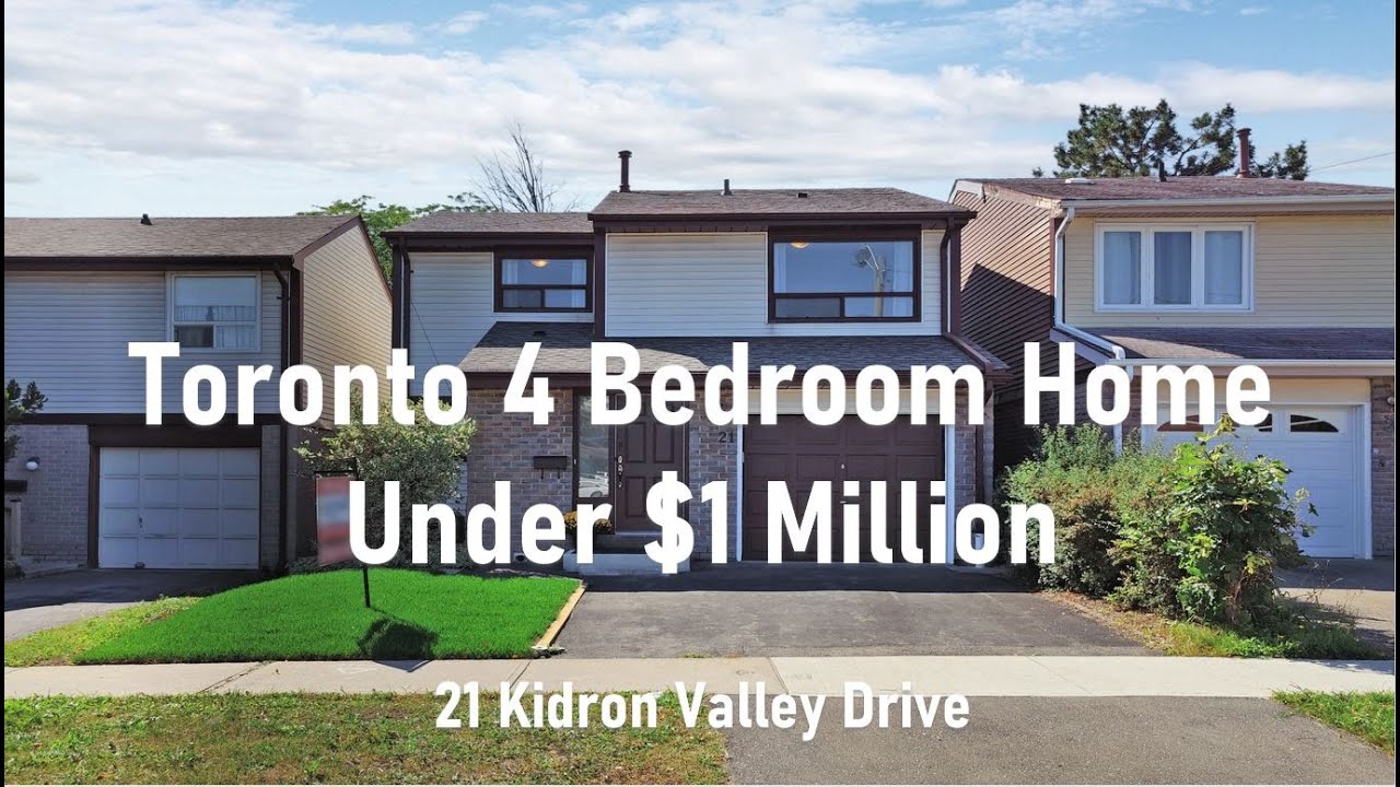 Toronto Wonderful Family Home For Sale Kidron Valley Drive YouTube