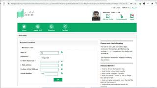 HOW TO CREATE ABSHER ACCOUNT ON DESKTOP AND MOBILE PHONE 2020 URDU/HINDI