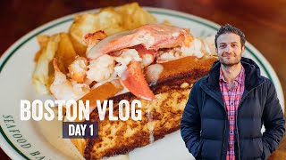Best Food in Boston Travel Vlog Day 1 | Brunch Boys
