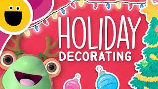 Marvie Decorates Her Christmas Tree (Sesame Studios)