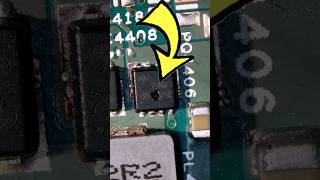 7408 mosfet replacement 7410 mosfet #repair #viralreels #viralvideo #laptop #electronics #tech