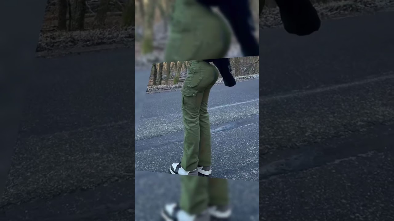 Style Meets Function in Women's Cargo Pants #fok #women #blackfriday #style