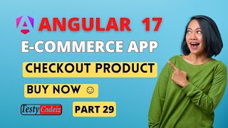 Angular 17 ecommerce project from scratch | checkout product component in angular 17 Application