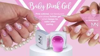 Introducing Baby Pink Uv Gel - Pink Colored Builder Gel - Babyboomer Effect