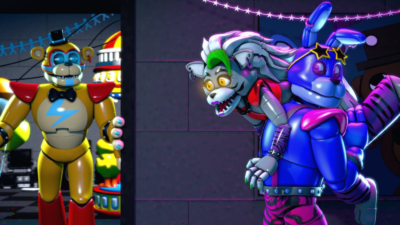 FUNNIEST FNAF SECURITY BREACH SFM TRY NOT TO LAUGH EVER (FUNNY MOMENTS