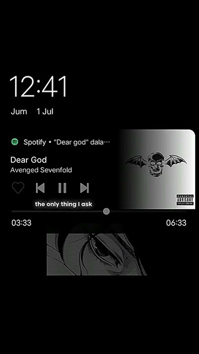 DEAR GOD - COCOK BUAT STORY WA YANG LAGI SAD💔🥀