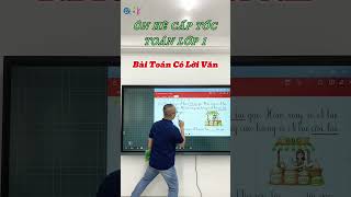 Ôn hè toán lớp 1 - Bài toán có lời văn - Bài 7 #shorts #shortvideo #maths #fyp #xuhuong