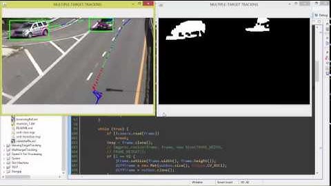 Multi target tracking Java OpenCV - 02