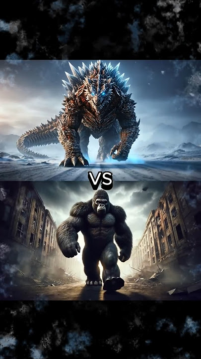Kong vs Giant Animals vs Monsters (Elephant, Mammoth, Werewolf, Wendigo, Godzilla, Shimu) #shorts