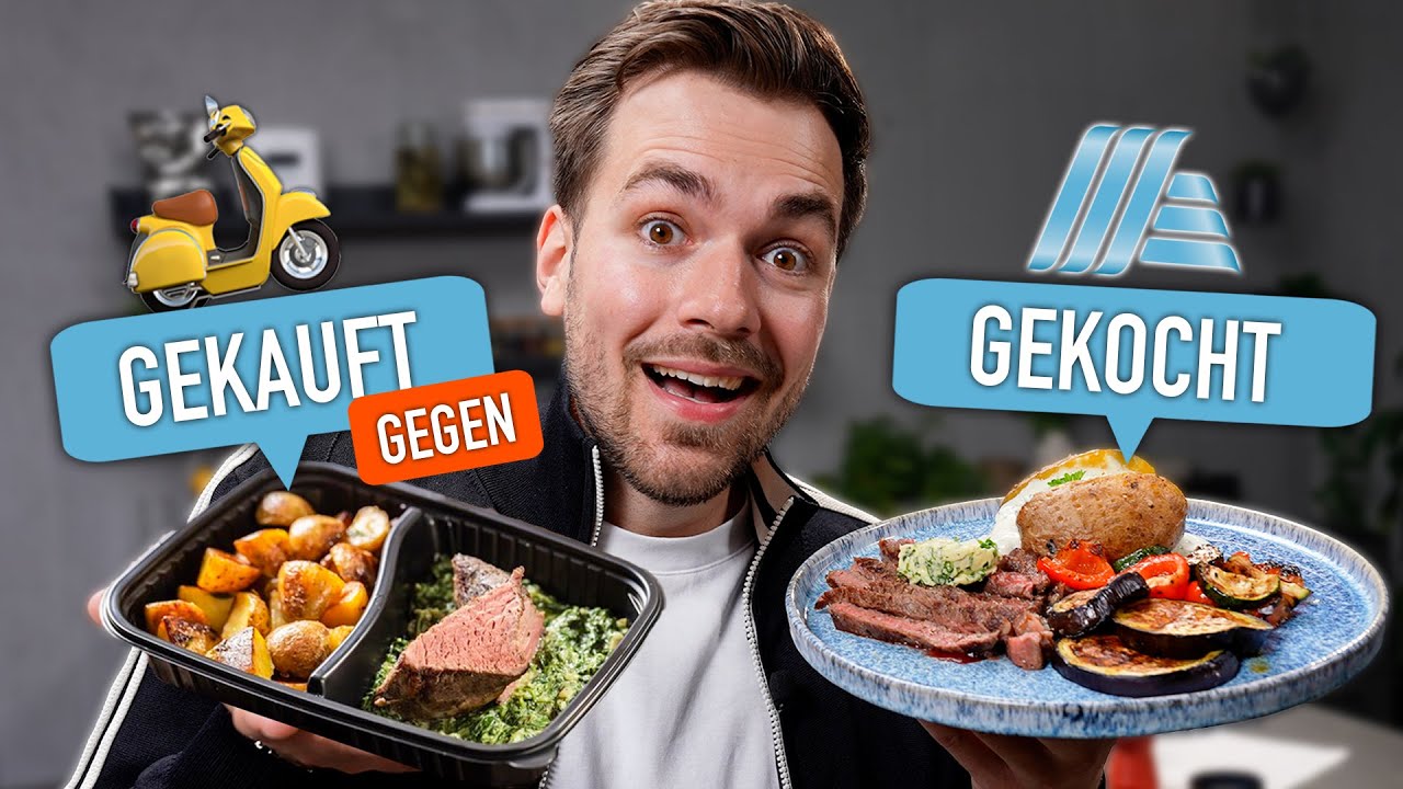 Saftiges Steak für unter 10€* 🤤 | GEKAUFT GEGEN GEKOCHT mit @maxxpane ... Saftiges Steak für unter 10€* 🤤 | GEKAUFT GEGEN GEKOCHT mit @maxxpane ...
