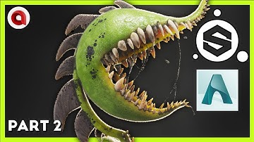 Stylized Shading and Lighting Planteater - Part 2