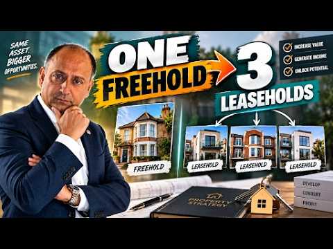 Freehold to Leasehold: How Investors Can Create £250,000+ in Value