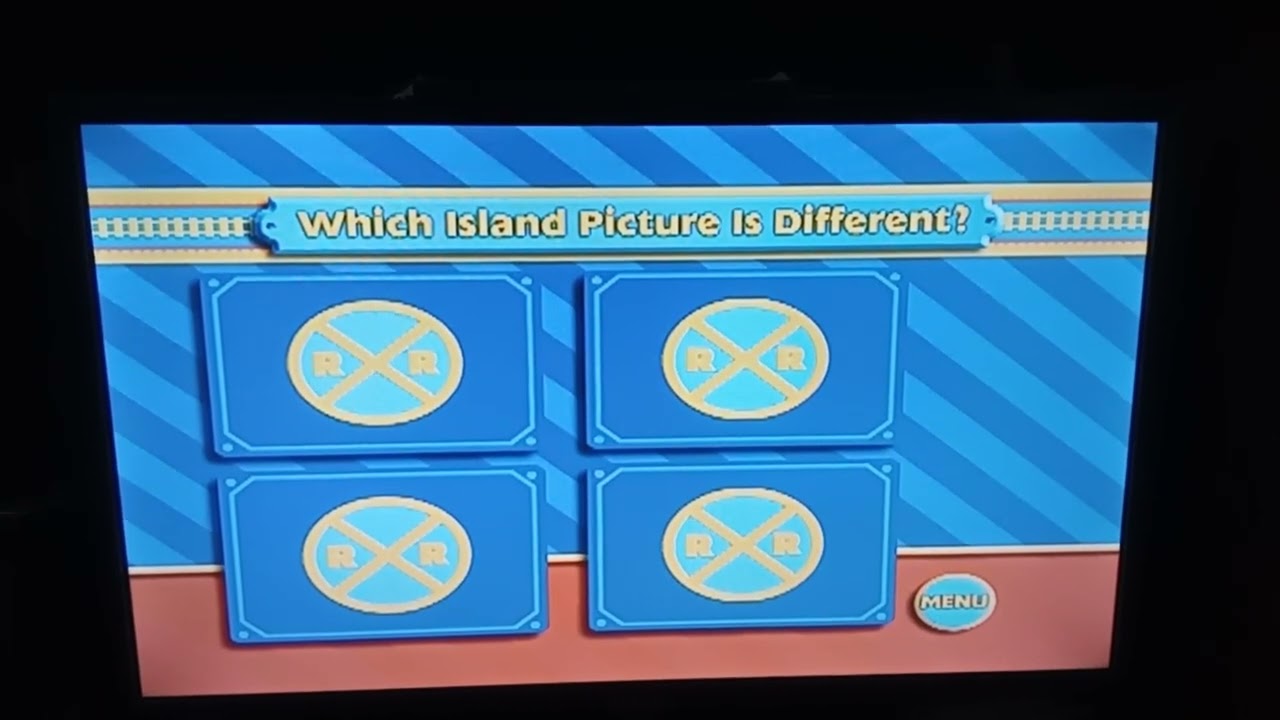 Thomas & Friends Which Island Picture is Different? DVD Game 