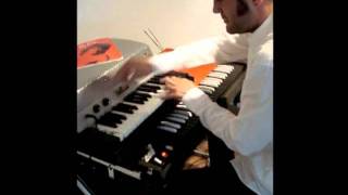 HOW I PLAY: LIGHT MY FIRE (the Doors) Vox Continental & Fender Rhodes Piano Bass Thomas Vogt chords