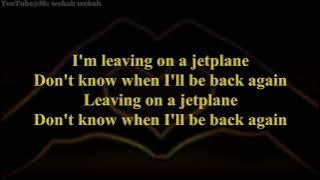 Sonia Spence - Jet Plane (lyrics)