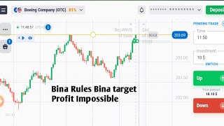 Quotex Bina rules aur bina target ke profit karna imposible | Binary Trading |#quotexlivetrading