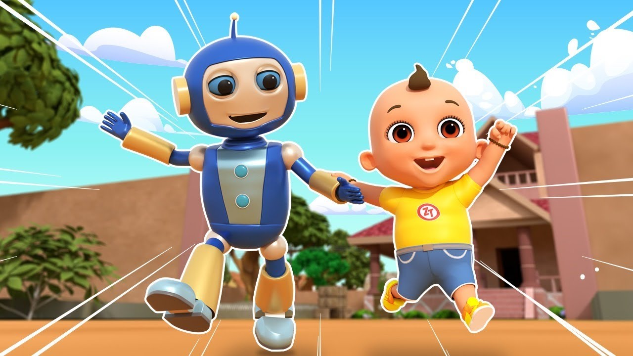 मुन्ना और रोबोट | Robot Mera Dost | Nursery Rhymes For Kids