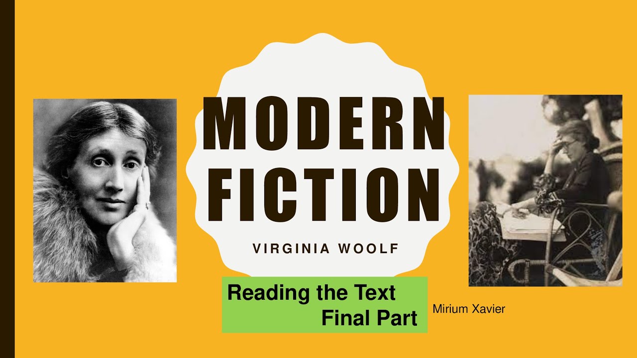 the modern essay by virginia woolf