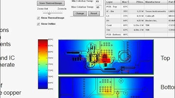 WEBENCH Thermal Simulation