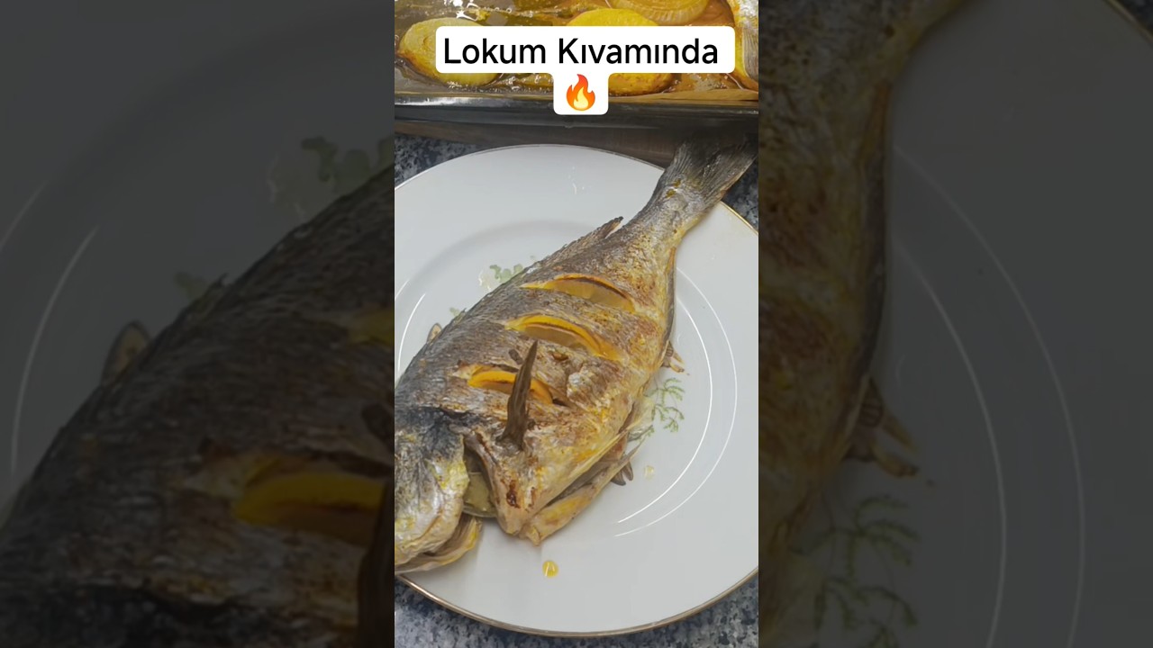 Lokum Kıvamında Fırında Balık #food #pratik #pratiktarifler  #yemektarifleri #fırındabalık #balık