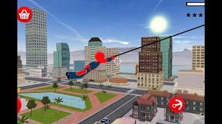 Spider Stickman - Spider Stickman Rope: Vegas Crime City Hero screenshot 2