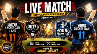 Download lagu 🔴United Cricket Club ( Shd Vs Young Cricket Team Live Matche Sarpnch Drghai Graund #rawdycricke