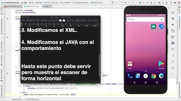 Orientación escaner ZXING en Android Studio