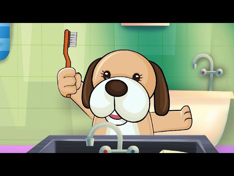 Dobby has a brush! - video from Poggy