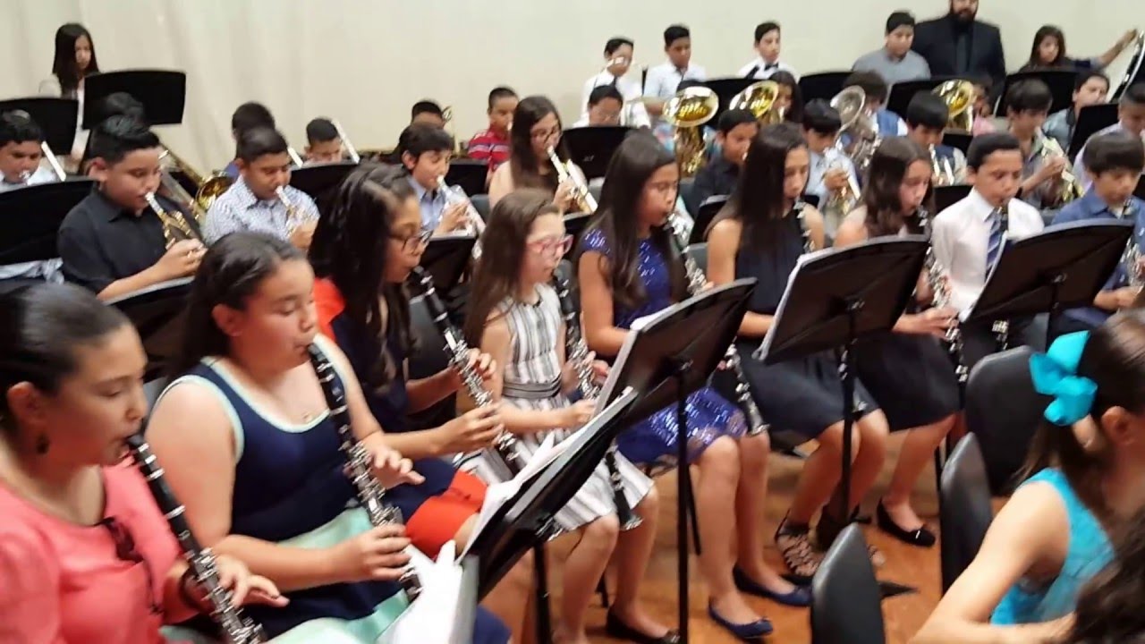 LBJ Beginner Band plays Ghostbusters