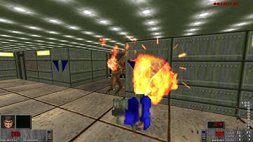 Brutal Doom v21 GOLD: [DOOM II][Black Metal difficulty] MAP01: Entryway - Part 1