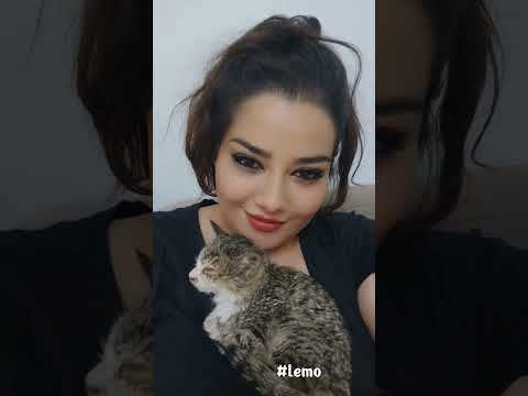 لمو تازه امده خونمون مریض بود چشماش عفونت داره ولی ما بازم تصمیم گرفتیم حالش و خوب کنیم